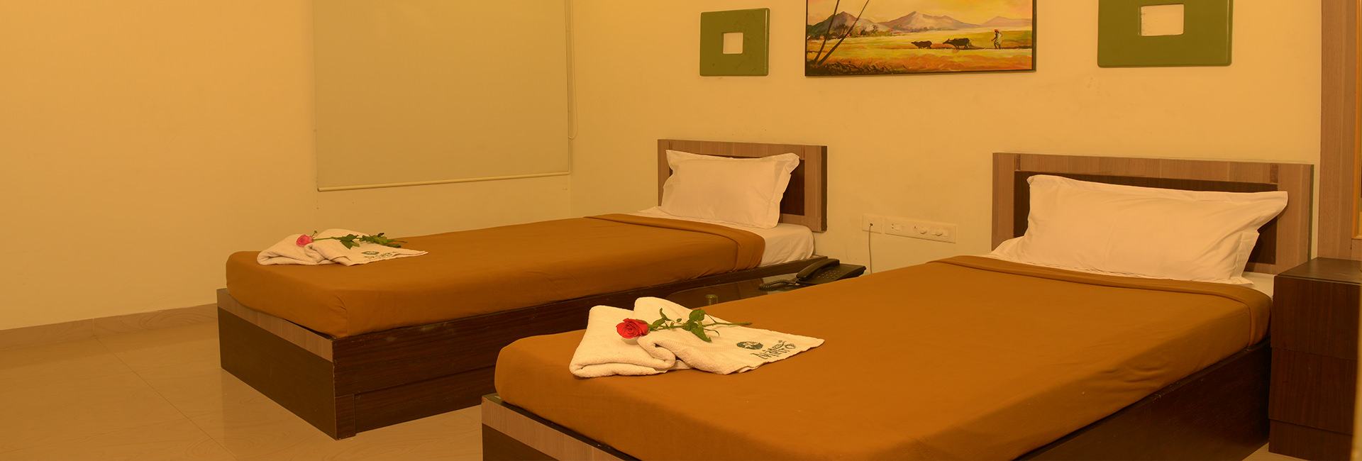Standard rooms in Hotel metro